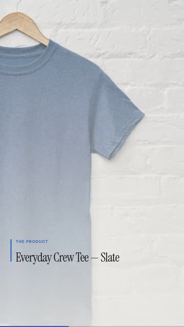 A sample product in the Simple template